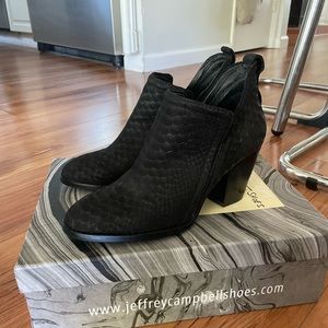 Jeffrey Campbell Suede Booties